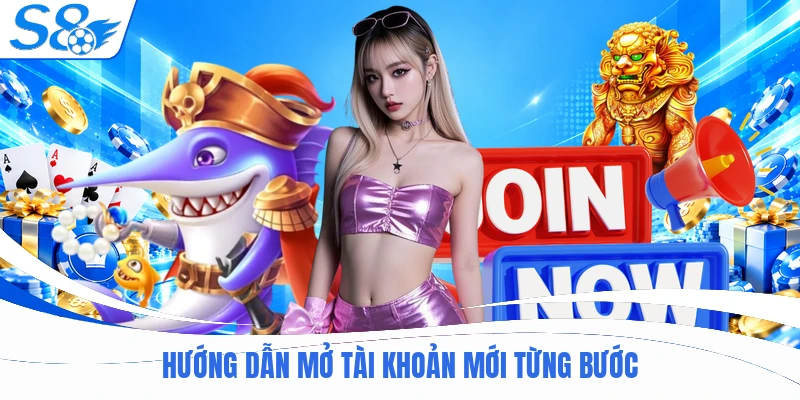 Hướng dẫn mở tài khoản mới từng bước