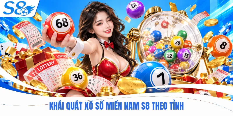 Khái quát xổ số miền nam S8 theo tỉnh