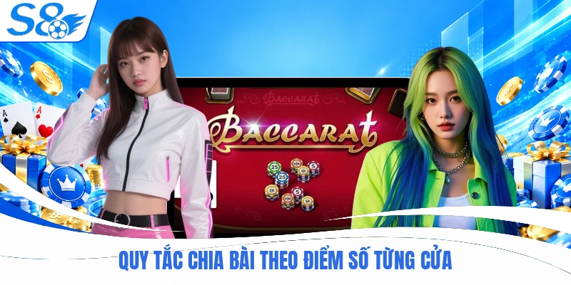Quy tắc chia bài theo điểm số từng cửa